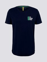 T-Shirt mit Print - Männer - Sky Captain Blue T-Shirt mit Print - Männer - Sky Captain Blue - 7 - TOM TAILOR Denim