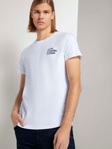 T-shirt met print - Mannen - White T-shirt met print - Mannen - White - 5 - TOM TAILOR Denim