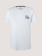 T-shirt met print - Mannen - White T-shirt met print - Mannen - White - 7 - TOM TAILOR Denim