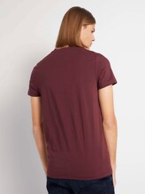 T-Shirt mit V-Ausschnitt - Männer - Decadent Bordeaux T-Shirt mit V-Ausschnitt - Männer - Decadent Bordeaux - 2 - TOM TAILOR Denim