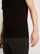 T-Shirt mit V-Ausschnitt - Männer - Black T-Shirt mit V-Ausschnitt - Männer - Black - 10 - TOM TAILOR Denim