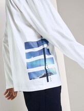 Langarmshirt mit Fotoprints - Männer - White Langarmshirt mit Fotoprints - Männer - White - 9 - TOM TAILOR Denim
