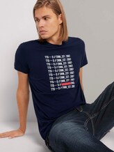 Print T-Shirt mit Bio-Baumwolle - Männer - Sky Captain Blue Print T-Shirt mit Bio-Baumwolle - Männer - Sky Captain Blue - 5 - TOM TAILOR Denim