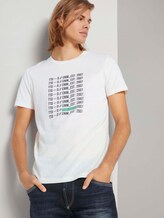 Print T-Shirt mit Bio-Baumwolle - Männer - Wool White Print T-Shirt mit Bio-Baumwolle - Männer - Wool White - 5 - TOM TAILOR Denim