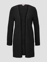 Glitzer Shrit Cardigan - Frauen - Deep Black Glitzer Shrit Cardigan - Frauen - Deep Black - 7 - TOM TAILOR