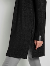 Glitzer Shrit Cardigan - Frauen - Deep Black Glitzer Shrit Cardigan - Frauen - Deep Black - 9 - TOM TAILOR