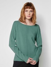 Strickpullover mit U-Boot Ausschnitt - Frauen - Salvia Strickpullover mit U-Boot Ausschnitt - Frauen - Salvia - 1 - TOM TAILOR
