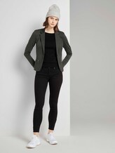 Gepunkteter Strickpullover - Frauen - Deep Black Gepunkteter Strickpullover - Frauen - Deep Black - 3 - TOM TAILOR Denim
