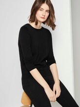 Gepunkteter Strickpullover - Frauen - Deep Black Gepunkteter Strickpullover - Frauen - Deep Black - 5 - TOM TAILOR Denim