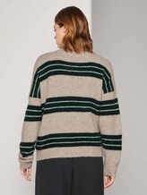 Gestreepte trui - Vrouwen - beige green stripe Gestreepte trui - Vrouwen - beige green stripe - 2 - TOM TAILOR Denim