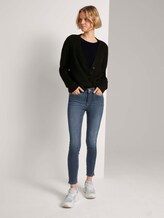 Jersey Langarmshirt mit Knopffetail - Frauen - Deep Black Jersey Langarmshirt mit Knopffetail - Frauen - Deep Black - 3 - TOM TAILOR Denim