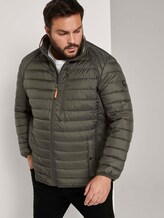 Hybrid Steppjacke mit Stehkragen - Männer - Shadow Olive Hybrid Steppjacke mit Stehkragen - Männer - Shadow Olive - 5 - Men Plus