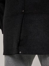 Mantel mit Steppjacken-Einsatz - Männer - Black Mantel mit Steppjacken-Einsatz - Männer - Black - 10 - Men Plus