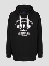 Hoodie mit Logo Print - Männer - Black Hoodie mit Logo Print - Männer - Black - 7 - Men Plus