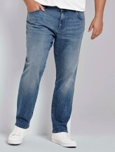 Regular Slim Jeans - Männer - light stone wash denim Regular Slim Jeans - Männer - light stone wash denim - 1 - Men Plus