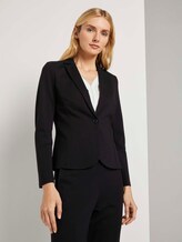 Casual Blazer - Vrouwen - Deep Black Casual Blazer - Vrouwen - Deep Black - 1 - TOM TAILOR