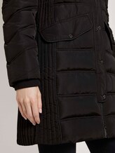 Puffermantel mit Fellkapuze - Frauen - Deep Black Puffermantel mit Fellkapuze - Frauen - Deep Black - 10 - TOM TAILOR