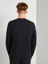 Sweatshirt mit Print - Männer - Black Sweatshirt mit Print - Männer - Black - 2 - TOM TAILOR Denim