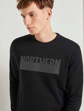 Sweatshirt mit Print - Männer - Black Sweatshirt mit Print - Männer - Black - 9 - TOM TAILOR Denim
