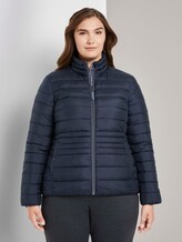 Lichtgewicht gewatteerde jas met opstaande kraag - Vrouwen - Sky Captain Blue Lichtgewicht gewatteerde jas met opstaande kraag - Vrouwen - Sky Captain Blue - 1 - My True Me