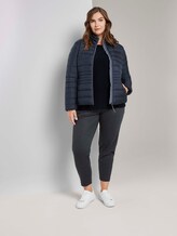 Lichtgewicht gewatteerde jas met opstaande kraag - Vrouwen - Sky Captain Blue Lichtgewicht gewatteerde jas met opstaande kraag - Vrouwen - Sky Captain Blue - 3 - My True Me