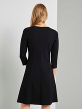 Jurk met stiksels - Vrouwen - Deep Black Jurk met stiksels - Vrouwen - Deep Black - 2 - TOM TAILOR
