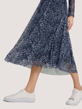 Gemustertes Midikleid aus Mesh - Frauen - navy flower design Gemustertes Midikleid aus Mesh - Frauen - navy flower design - 10 - TOM TAILOR