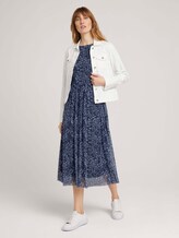 Gemustertes Midikleid aus Mesh - Frauen - navy flower design Gemustertes Midikleid aus Mesh - Frauen - navy flower design - 3 - TOM TAILOR