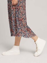 Gemustertes Midikleid aus Mesh - Frauen - pink blue multicolor ditsy Gemustertes Midikleid aus Mesh - Frauen - pink blue multicolor ditsy - 9 - TOM TAILOR