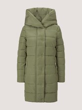 Puffermantel mit breitem Kapuzenkragen - Frauen - greyish green Puffermantel mit breitem Kapuzenkragen - Frauen - greyish green - 7 - TOM TAILOR