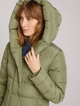 Puffermantel mit breitem Kapuzenkragen - Frauen - greyish green Puffermantel mit breitem Kapuzenkragen - Frauen - greyish green - 9 - TOM TAILOR