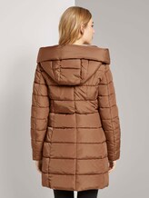 Puffermantel mit breitem Kapuzenkragen - Frauen - light chestnut Puffermantel mit breitem Kapuzenkragen - Frauen - light chestnut - 2 - TOM TAILOR