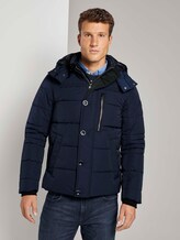 Pufferjacke mit abnehmbarer Kaupze - Männer - Sky Captain Blue Pufferjacke mit abnehmbarer Kaupze - Männer - Sky Captain Blue - 1 - TOM TAILOR