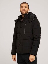Pufferjacke mit abnehmbarer Kaupze - Männer - Black Pufferjacke mit abnehmbarer Kaupze - Männer - Black - 1 - TOM TAILOR