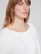 Langarmshirt mit Bio-Baumwolle - Frauen - Whisper White Langarmshirt mit Bio-Baumwolle - Frauen - Whisper White - 9 - TOM TAILOR