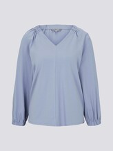 Blouse top met elastische mouwen - Vrouwen - fern blue Blouse top met elastische mouwen - Vrouwen - fern blue - 7 - Mine to five
