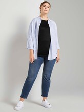 Shirt mit Ballonärmeln - Frauen - Deep Black Shirt mit Ballonärmeln - Frauen - Deep Black - 3 - My True Me