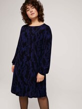 Plus - Gemustertes Kleid - Frauen - abstract dot pattern Plus - Gemustertes Kleid - Frauen - abstract dot pattern - 5 - My True Me