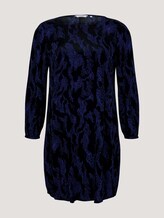 Plus - Gemustertes Kleid - Frauen - abstract dot pattern Plus - Gemustertes Kleid - Frauen - abstract dot pattern - 7 - My True Me