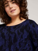 Plus - Gemustertes Kleid - Frauen - abstract dot pattern Plus - Gemustertes Kleid - Frauen - abstract dot pattern - 9 - My True Me