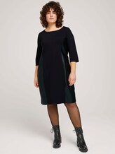 Etuikleid mit Details in Leder-Optik - Frauen - Deep Black Etuikleid mit Details in Leder-Optik - Frauen - Deep Black - 3 - My True Me