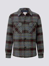 Hemdjacke mit Steppfutter - Männer - blue grey check Hemdjacke mit Steppfutter - Männer - blue grey check - 7 - TOM TAILOR