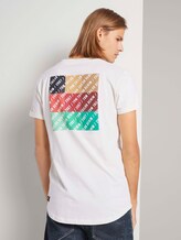 T-Shirt mit Print - Männer - Wool White T-Shirt mit Print - Männer - Wool White - 2 - TOM TAILOR Denim