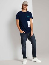 T-shirt met print - Mannen - Sky Captain Blue T-shirt met print - Mannen - Sky Captain Blue - 3 - TOM TAILOR Denim