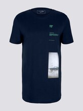 T-shirt met print - Mannen - Sky Captain Blue T-shirt met print - Mannen - Sky Captain Blue - 7 - TOM TAILOR Denim