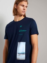 T-shirt met print - Mannen - Sky Captain Blue T-shirt met print - Mannen - Sky Captain Blue - 9 - TOM TAILOR Denim