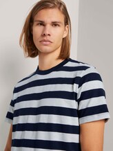 gestreiftes T-Shirt - Männer - navy regular yarn dye stripe gestreiftes T-Shirt - Männer - navy regular yarn dye stripe - 9 - TOM TAILOR Denim