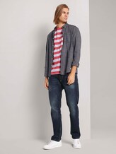 gestreiftes T-Shirt - Männer - red regular yarn dye stripe gestreiftes T-Shirt - Männer - red regular yarn dye stripe - 3 - TOM TAILOR Denim