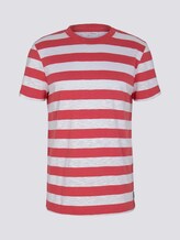 gestreiftes T-Shirt - Männer - red regular yarn dye stripe gestreiftes T-Shirt - Männer - red regular yarn dye stripe - 7 - TOM TAILOR Denim
