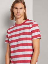 gestreiftes T-Shirt - Männer - red regular yarn dye stripe gestreiftes T-Shirt - Männer - red regular yarn dye stripe - 9 - TOM TAILOR Denim